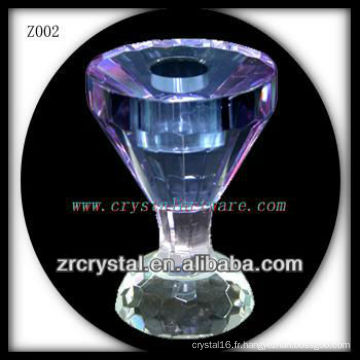 Bougeoir en cristal populaire Z002